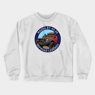 4x4 Offroad Legends: Mazda BT-50 2nd Generation Crewneck Sweatshirt